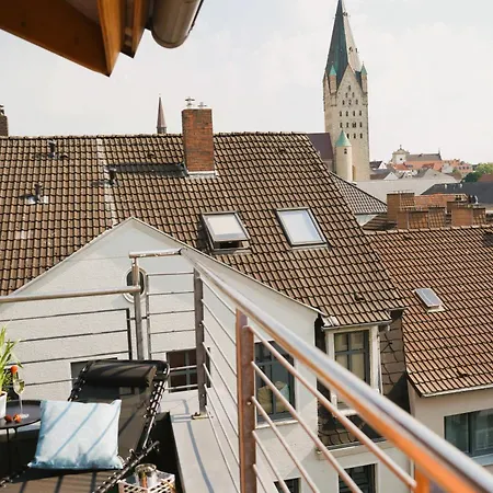 Penthouse Am Dom Altstadt In 200 M, 4 Dachterrassen, Stilvoll Und Ruhig Paderborn Exterior photo